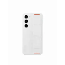 Чехол Samsung Silicone Grip S23 Plus, White, белый